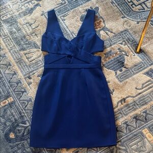 BCBG Royal Blue Mini Dress